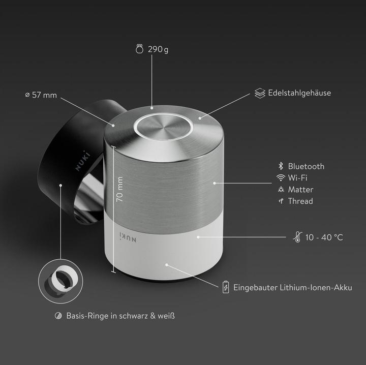 Actual product image Nuki Access Kit Pro (5th Gen) EU-Zylinder (Smartphone)