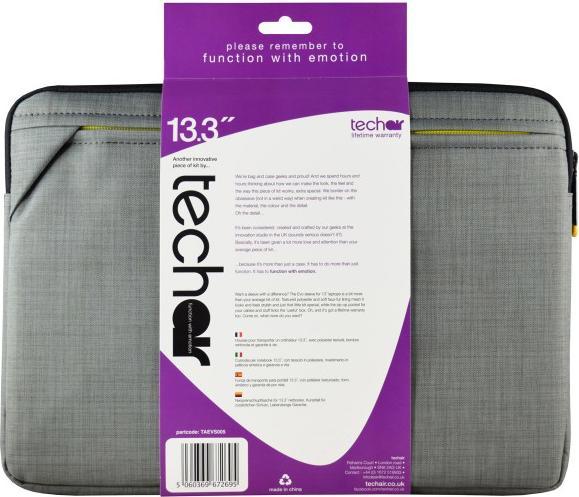 Immagine prodotto Tech Air aria EVO Laptop Sleeve (13.30", Universale)