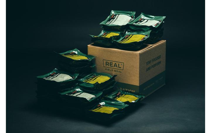 Actual product image REAL Field Meal Salmon with Pasta and Cream Sauce (Gentleness, 1 pcs., 150 g)