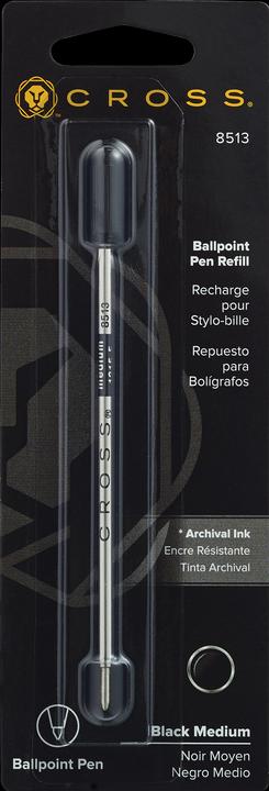 Image du produit Cross Cartouches de rechange Stylo à bille (Recharger, Noir, 0.50 mm)