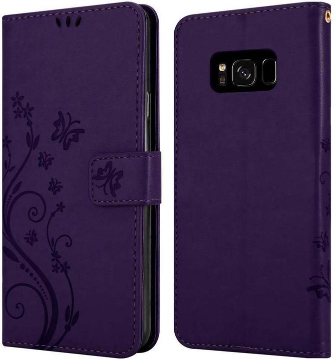 Productafbeelding Cadorabo Bloemen Boekomslag (Samsung Galaxy S8+)