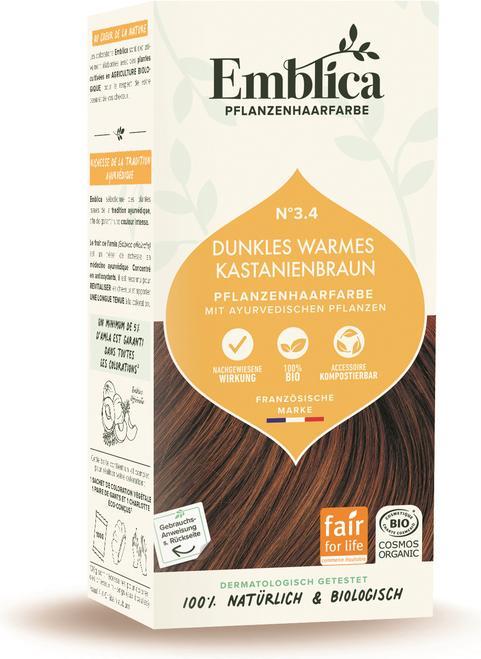 Actual product image Emblica PHF dark. warm chestnut brown (Dark warm chestnut brown)