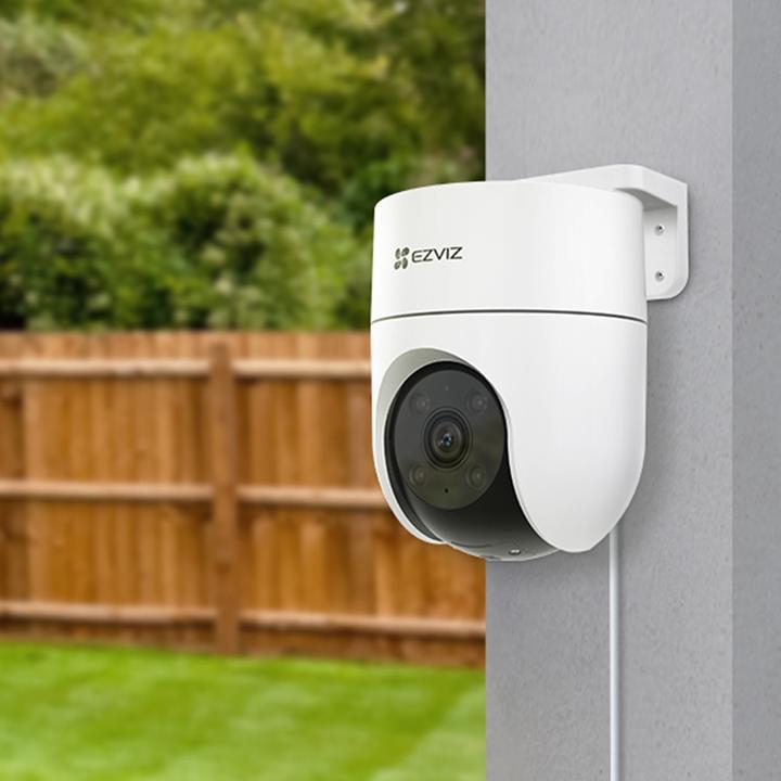 Actual product image EZVIZ Wireless Wi-Fi camera H8C, 1080p, DOME PT, F4 mm, controlled, IP65 (1920 x 1080 Pixels)