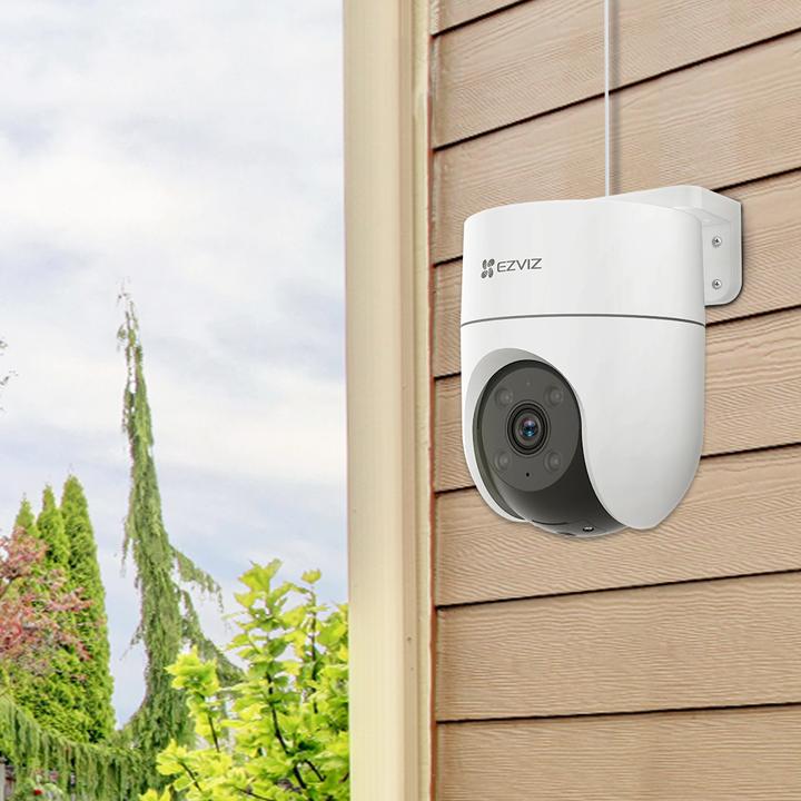 Actual product image EZVIZ Wireless Wi-Fi camera H8C, 1080p, DOME PT, F4 mm, controlled, IP65 (1920 x 1080 Pixels)