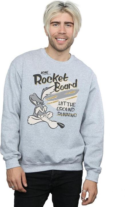 Produktbild Looney Tunes Wile E Coyote Rocket Board Sweatshirt (S)