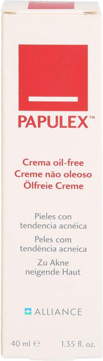 Actual product image Papulex Oil-free cream, 40 ml Cream (40 ml, 24h cream)