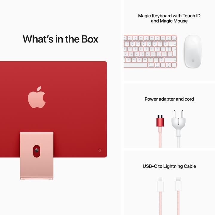 Produktbild Apple iMac – 2021 (M1, 16 GB, 2000 GB)