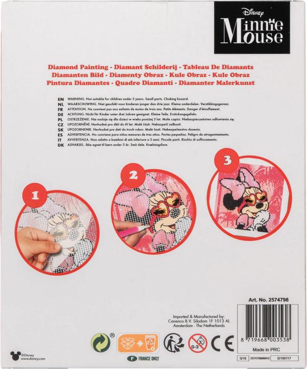 Produktbild Canenco Minnie Mouse Diamond Painting