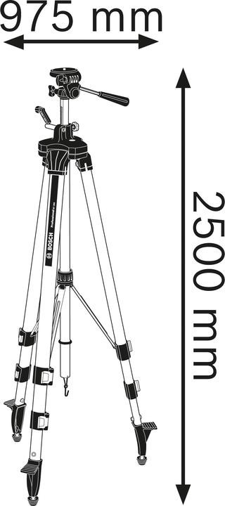 Productafbeelding Bosch Professional BT250 Bouwstatief