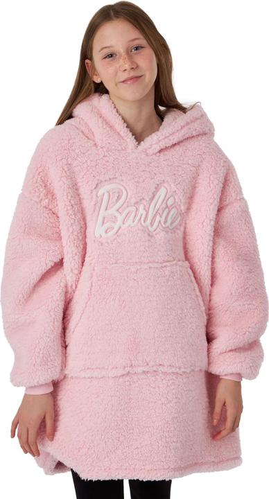Produktbild Barbie Sherpa Kapuzendecke Mädchen (122, 128, 125 B)