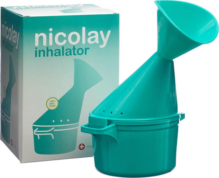 Actual product image Nicolay Plastic inhaler