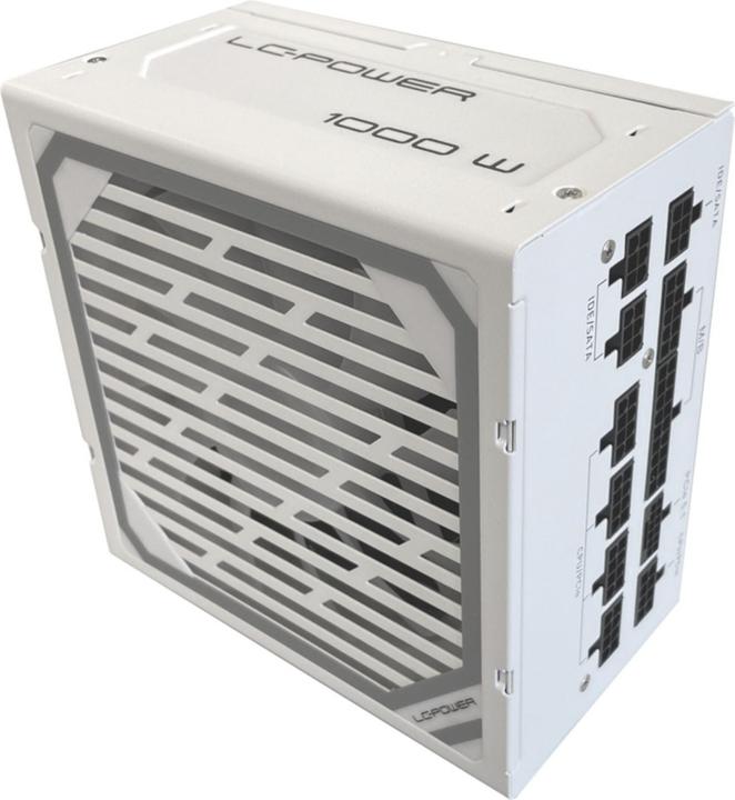 Image du produit LC-Power Bloc d'alimentation 1000W LC1000MW Modular V3.1 (80+Gold)white (1000 W)