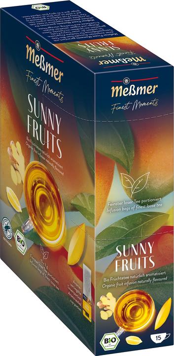 Immagine prodotto Messmer Messmer Sunny Fruits Tè biologico 15 x 3,0 g (33 g)