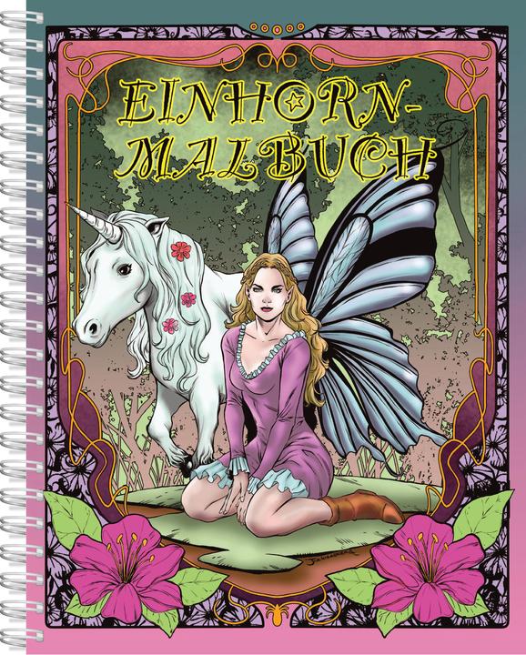 Produktbild Verlag:Einhorn-Malbuch