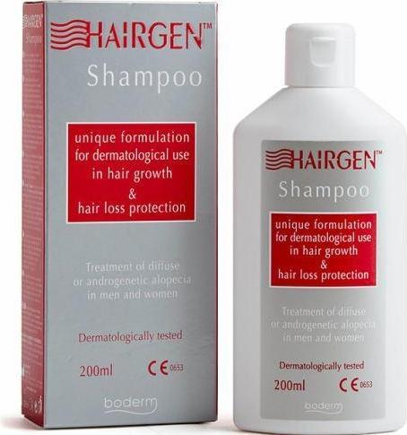 Actual product image Boderm Hairgen Shampoo 200ml (200 ml, Liquid shampoo)