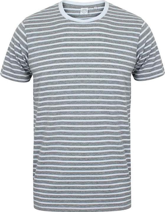 Super Flying Model Adult Striped Heather TShirt