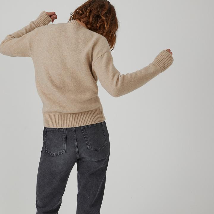 Produktbild La Redoute Collections Pullover mit rundem Ausschnitt (XXL)
