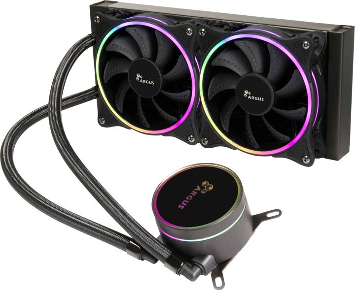 Immagine prodotto Intertech INTER-TECH Argus Iceman LC240 RGB AiO - Sistema di raffreddamento ad acqua con illuminazione RGB