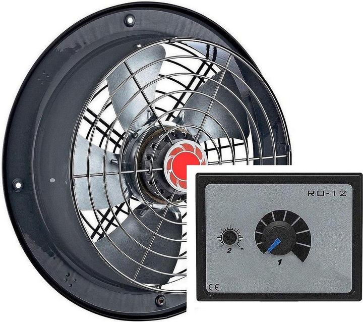 Immagine prodotto Uzman Industrie Wandventilator mit Drehzahlregler