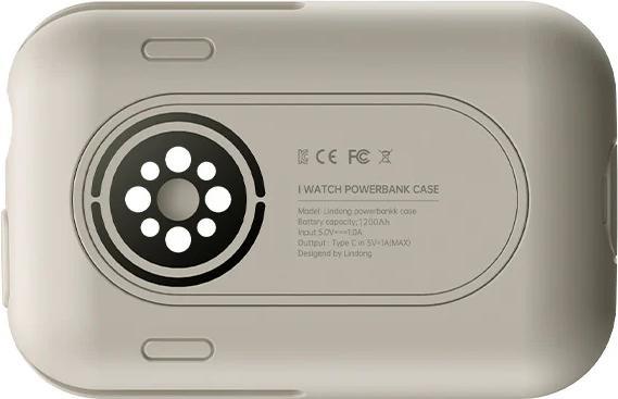 Actual product image Novidarte Powerbank for Apple Watch 49mm (1200 mAh)