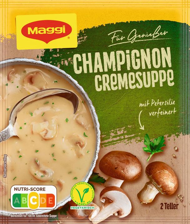 Produktbild Maggi FÜR GENIESSER Suppe Champignon Creme, ergibt 500 ml (500 ml)