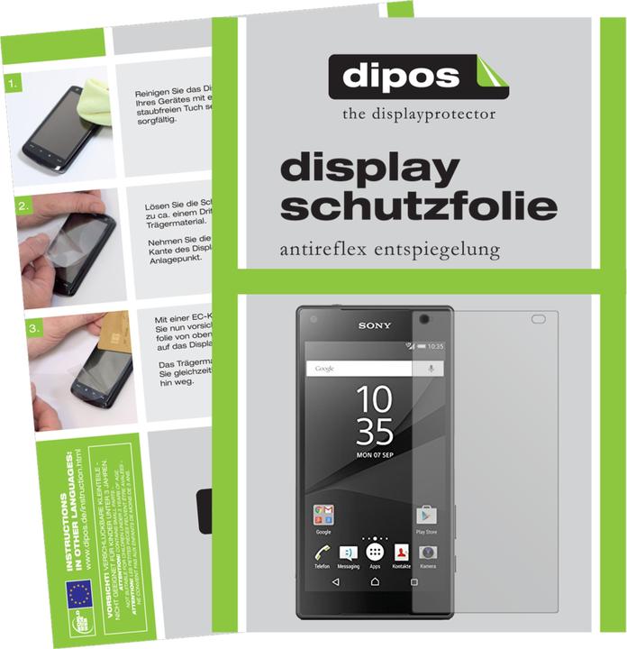 Actual product image Dipos Screen Protector Anti-Glare (2 Piece, Sony Xperia Z5 Compact)