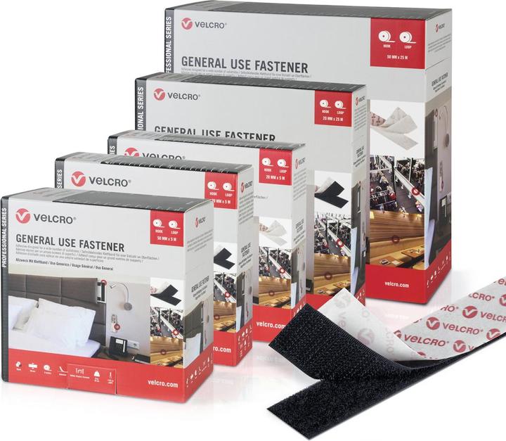Actual product image Velcro brand Professional brand cable tie (20 mm)