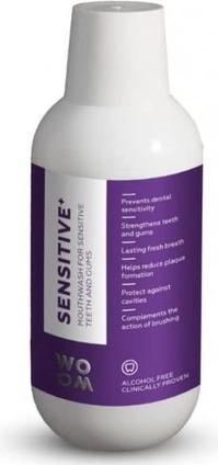 Produktbild Woom Brand Sensitive+ Mouthwash For Sensitive Teeth And Gums (500 ml)