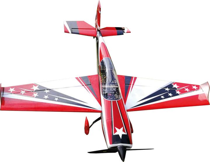 Produktbild Extremeflight-RC extra 300 78" v3 plus rot / schwarz arf mit tragflächen-schnellverschluss