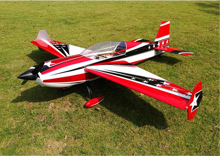 Produktbild Extremeflight-RC extra 300 78" v3 plus rot / schwarz arf mit tragflächen-schnellverschluss
