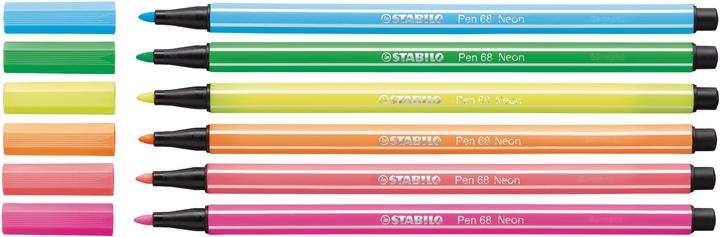 Actual product image STABILO Fibre Pen 70 (Multicoloured, 6 x)
