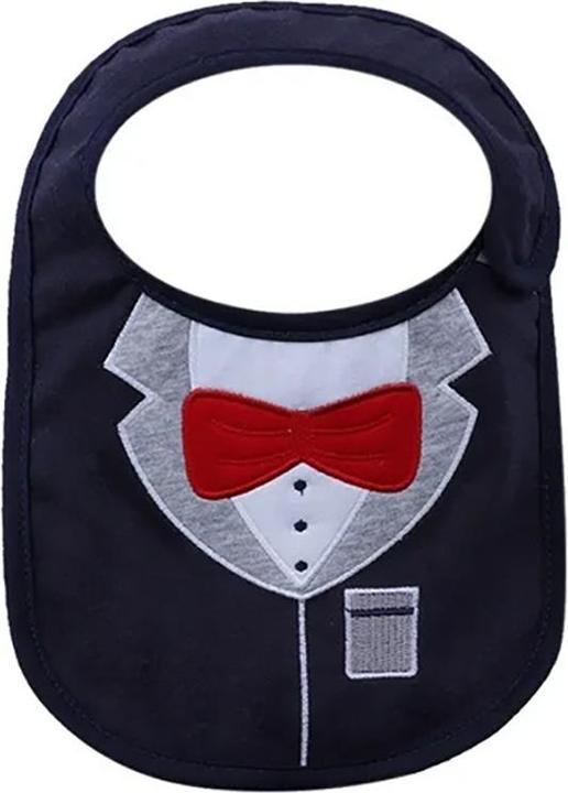 Immagine prodotto ASMI Bavaglino con chiusura in velcro Elegante con papillon