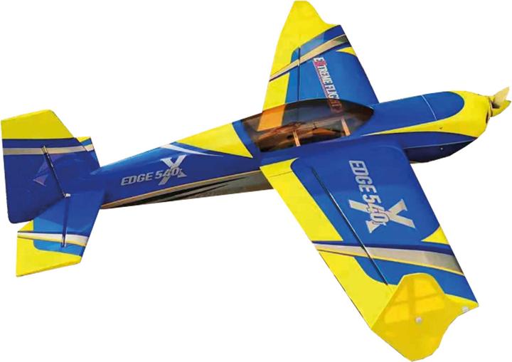 Produktbild Extremeflight-RC edge 540t 48" v2 plus blau/gelb arf mit tragflächen-schnellverschluss