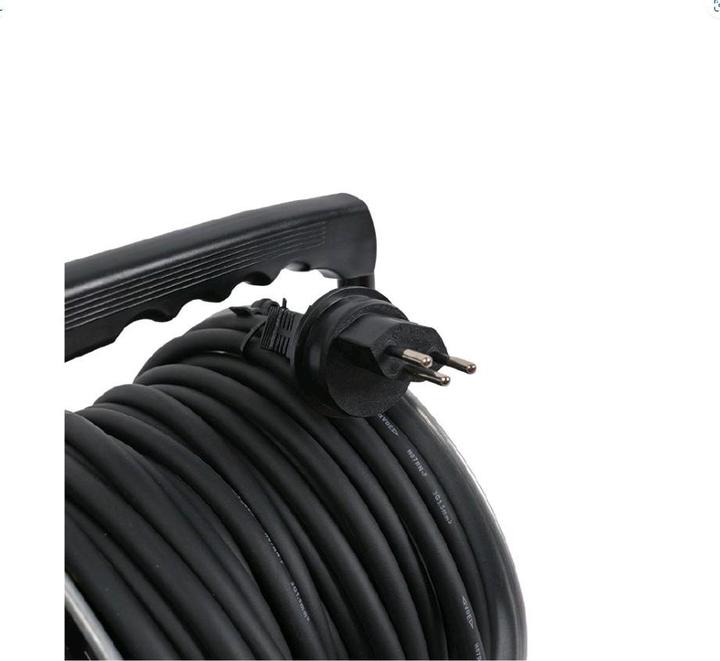 Actual product image Ekström Kabelrolle Metall 3xT13 & 1xT13 IP55 30M (30 m, 1.50 mm²)