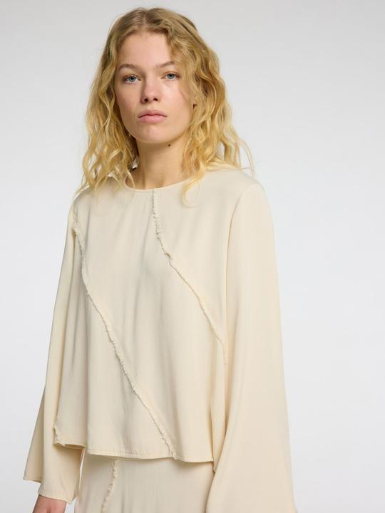 Image du produit Selected Femme Rundhals Oberteil mit langen Ärmeln (42)