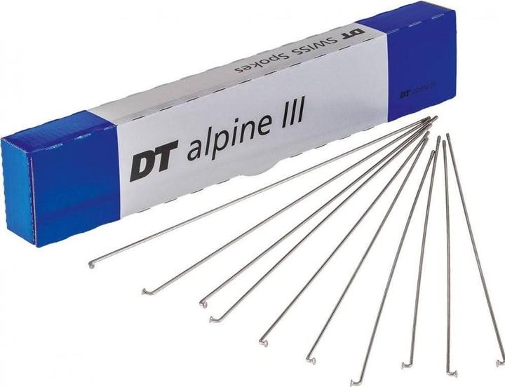 Produktbild DT Swiss Alpine 3 Speichen 2.0/1.8/2.34 silber 256mm 100 Stk.