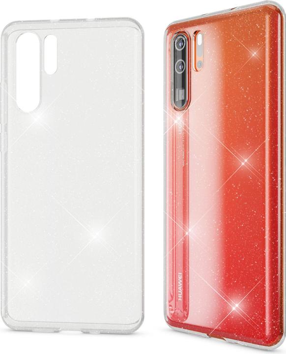 Produktbild Nalia Klare Glitzer Silikon Hülle (Huawei P30 Pro)