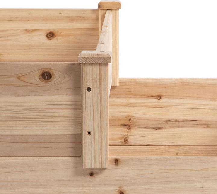 Immagine prodotto Outsunny Letto rialzato con design a gradini
