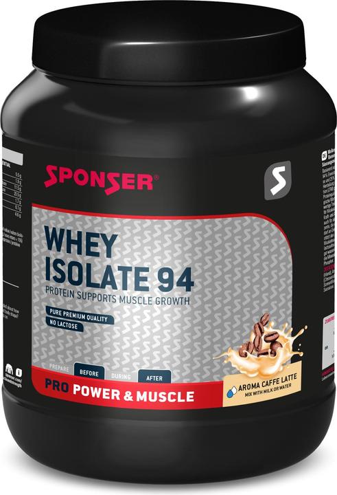 Actual product image Sponser Whey Protein 94 (Coffee, 1 pcs., 850 g)