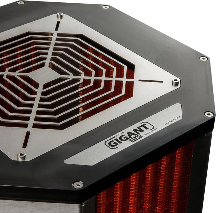Produktbild Aqua Computer airplex Gigant 3360 - Kupfer (140 mm)