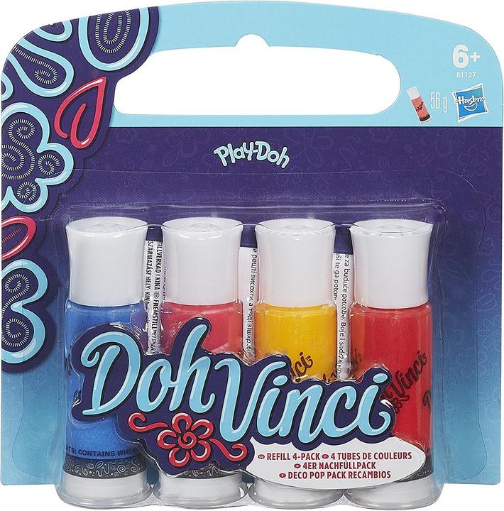 Image du produit Hasbro DohVinci pack de 4 cartouches assorties