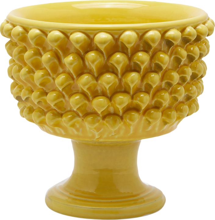 Produktbild Edg Tannenzapfen Schale mit Fuss, Keramik H: 25 cm