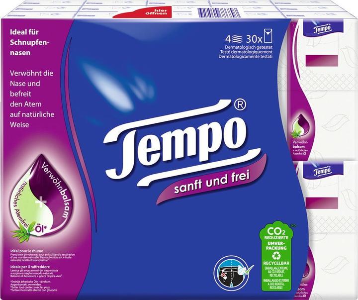 Produktbild Tempo Taschentücher Sanft&Frei
