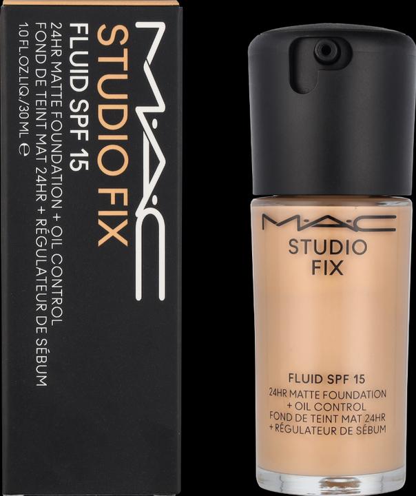 Actual product image MAC Cosmetics Studio Fix Fluid Fond de Teint Sun Protection Factor 15 (re) NC18 (No. NC18)