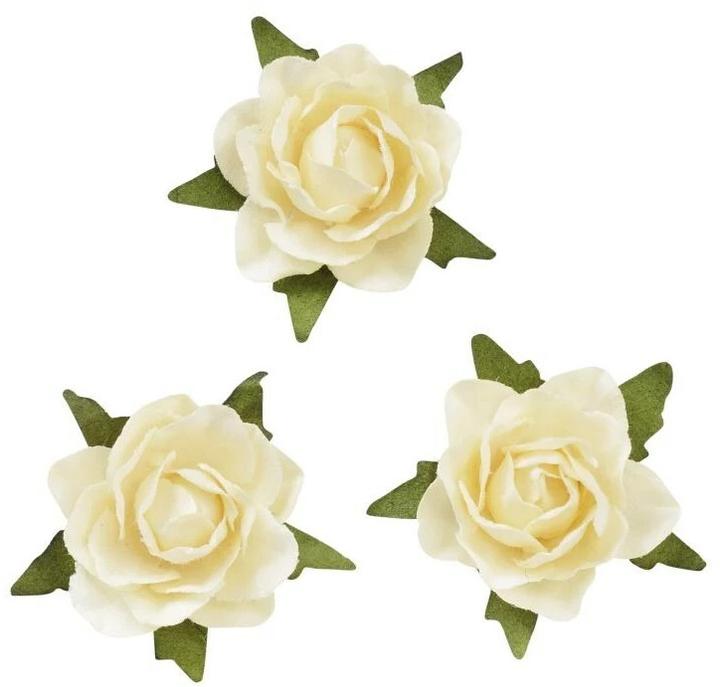 Produktbild Hobby Fun Streudeko Rosen 20 Stück, Creme
