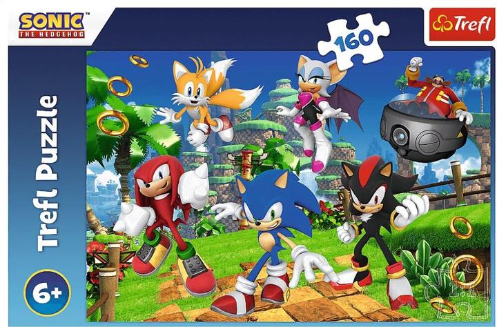 Actual product image Trefl Sonic - Sega The Hedgehog (160 pieces)