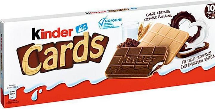 Immagine prodotto Kinder Cards (128 g)