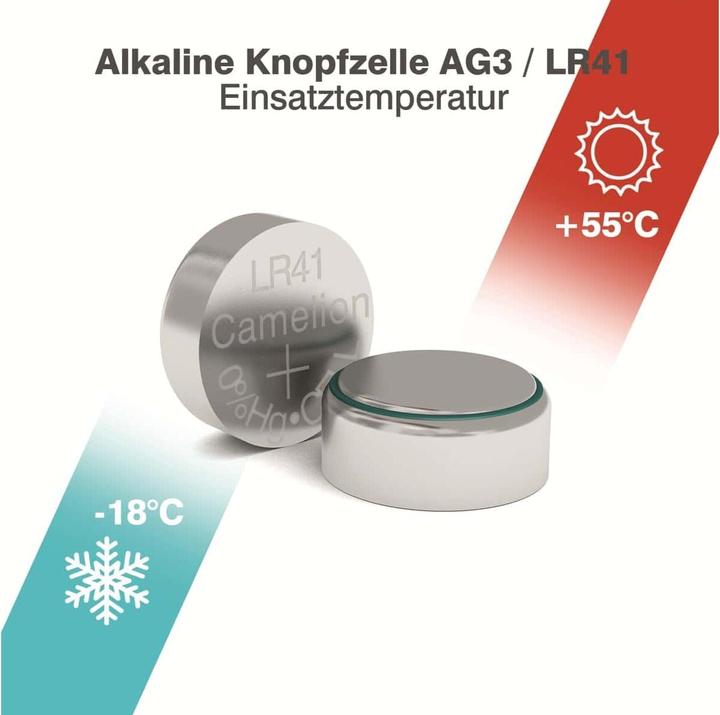 Immagine prodotto Camelion Alcalino (2 pz., LR41, 41 mAh)