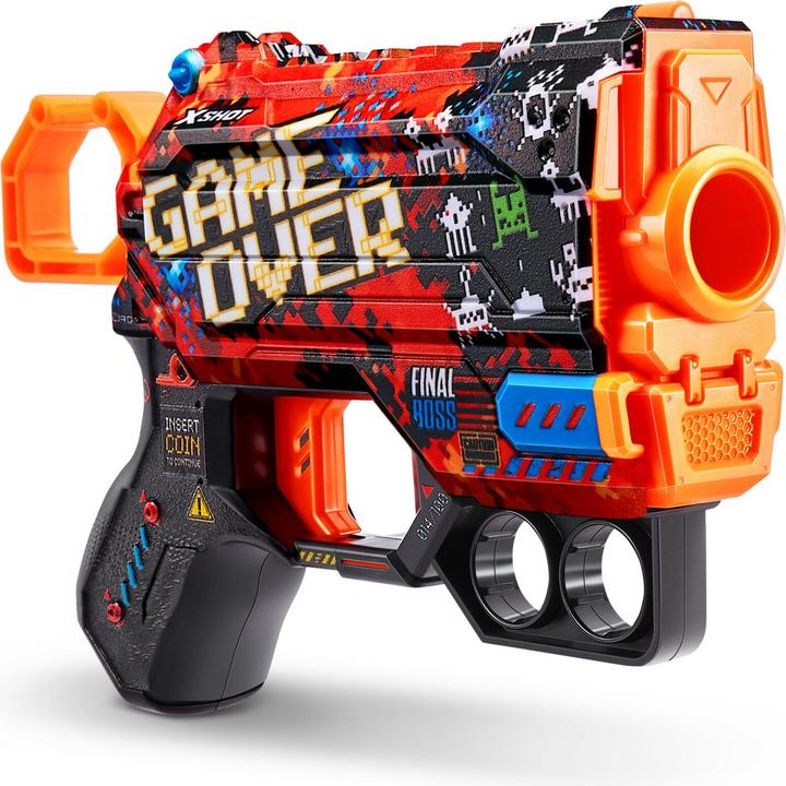 Actual product image Xshot Skin Menace 8 Dart Gun
