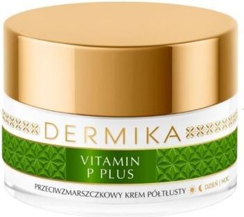 Dermika Vitamin P Plus Hypoallergenic Semi-Fat Day And Night Cream 50Ml (50 ml)